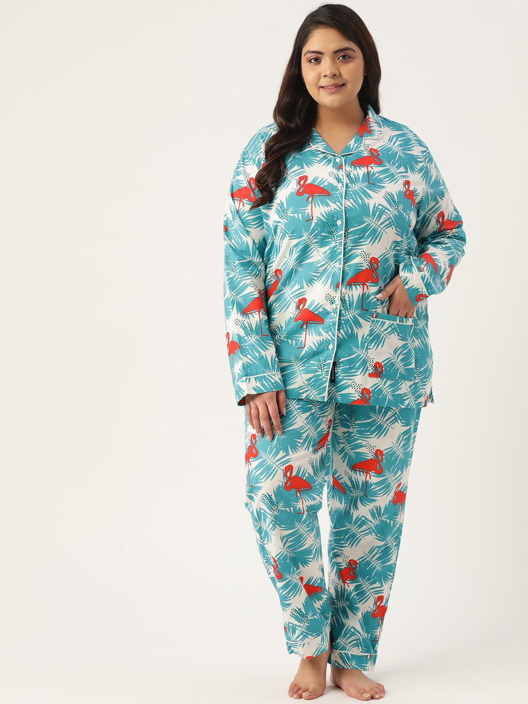 Printed Night Suit