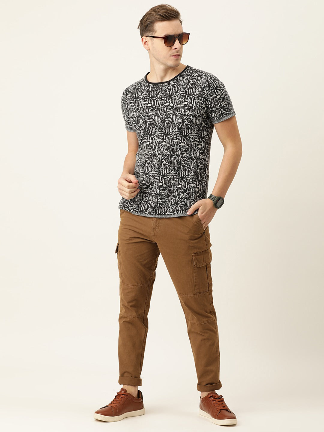 Solid Cargo Trousers