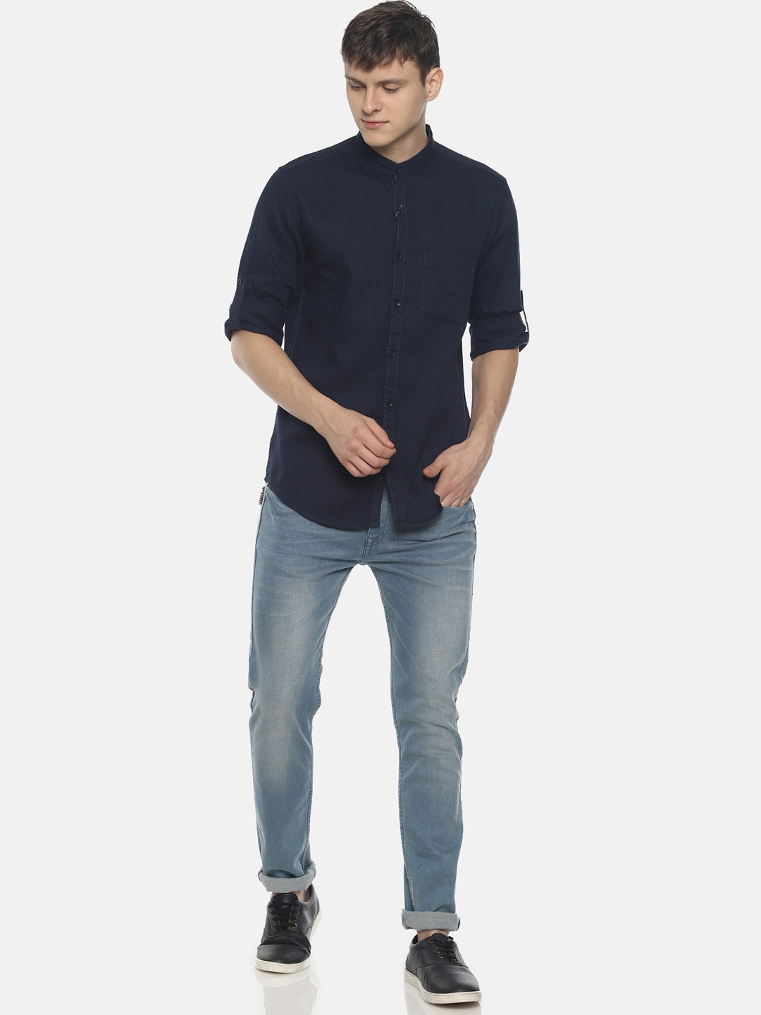 Solid Casual Shirt