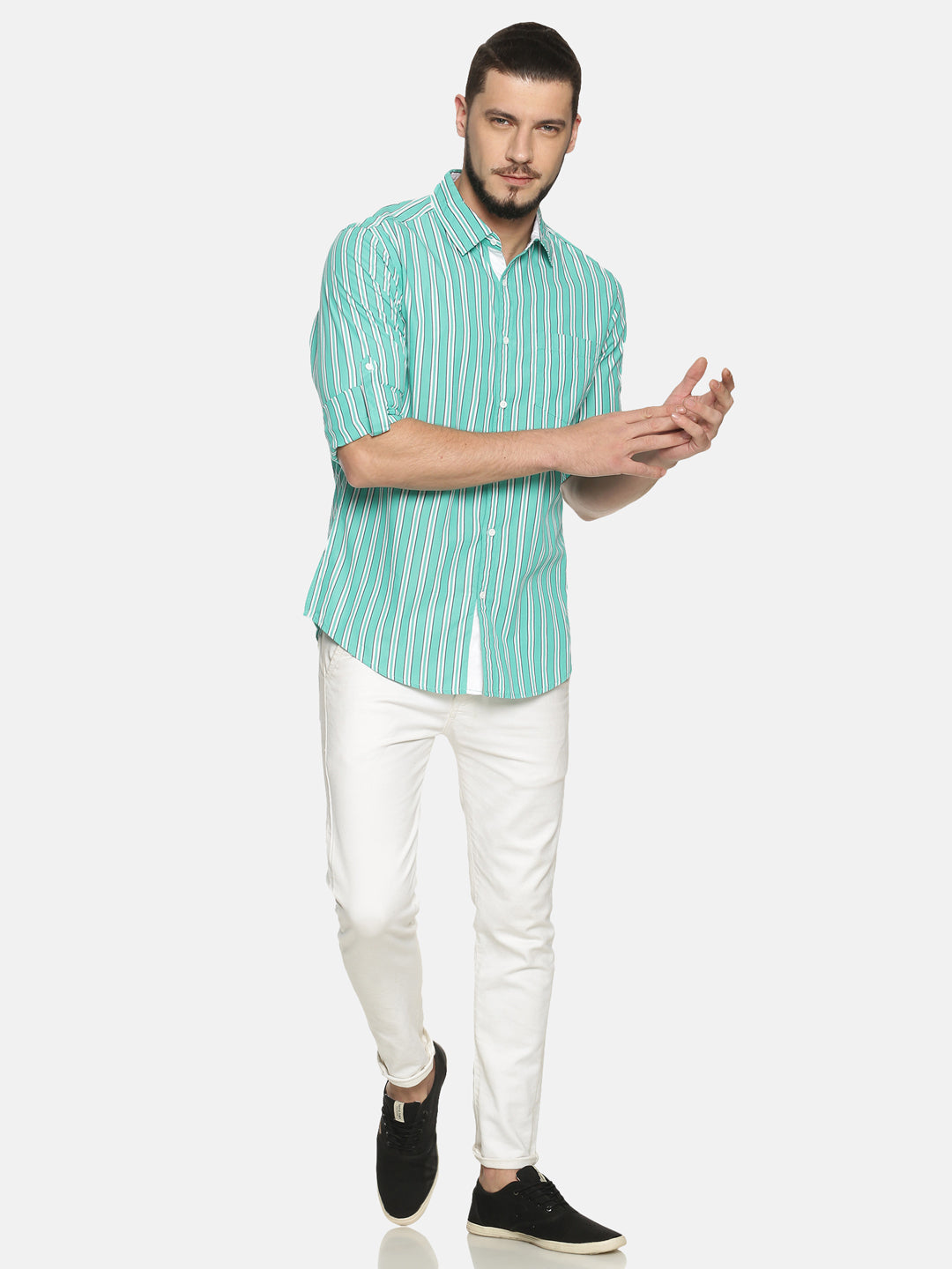 Striped Casual Shirt