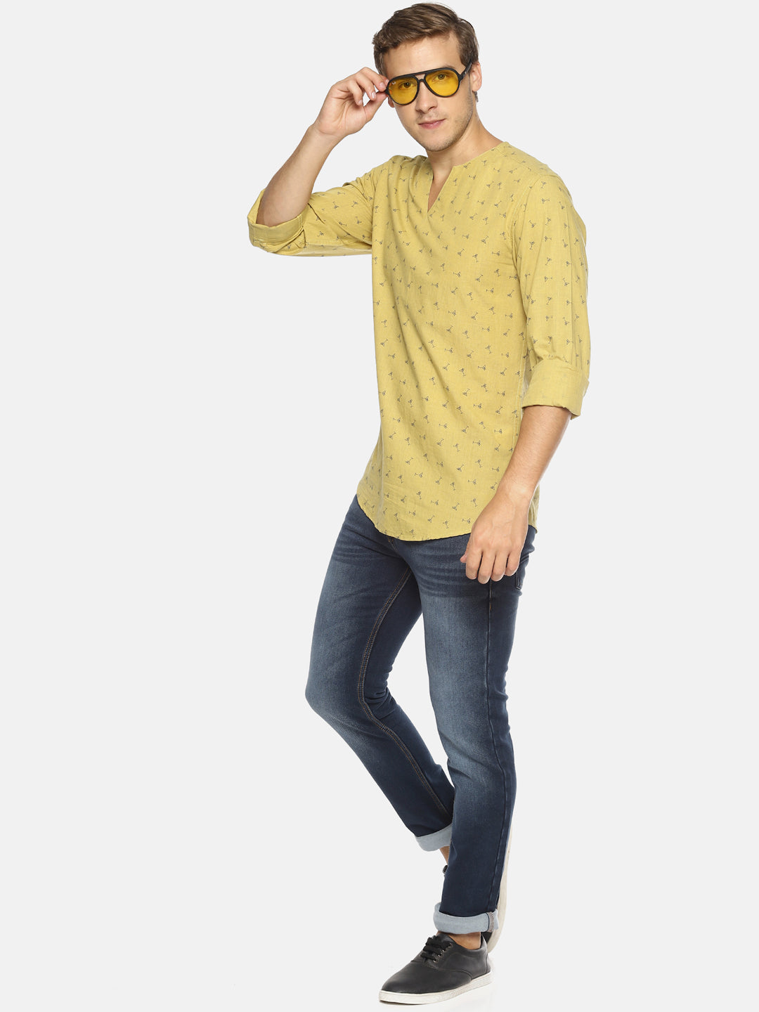 Printed Straight Kurta