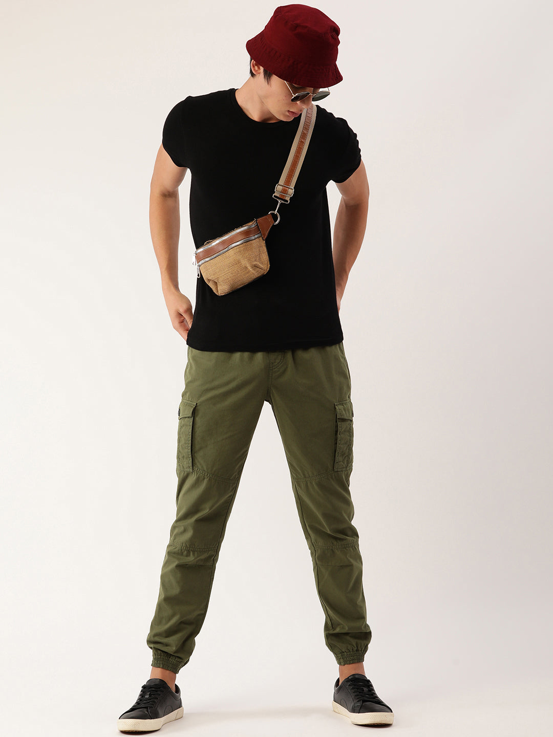 Solid Joggers Trousers