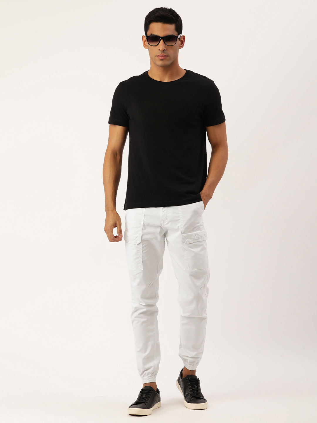 Solid Cotton Joggers