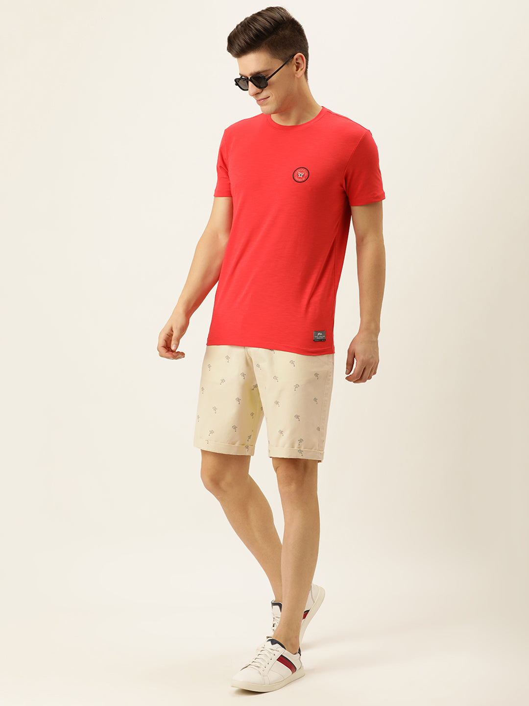 Printed Chino Shorts