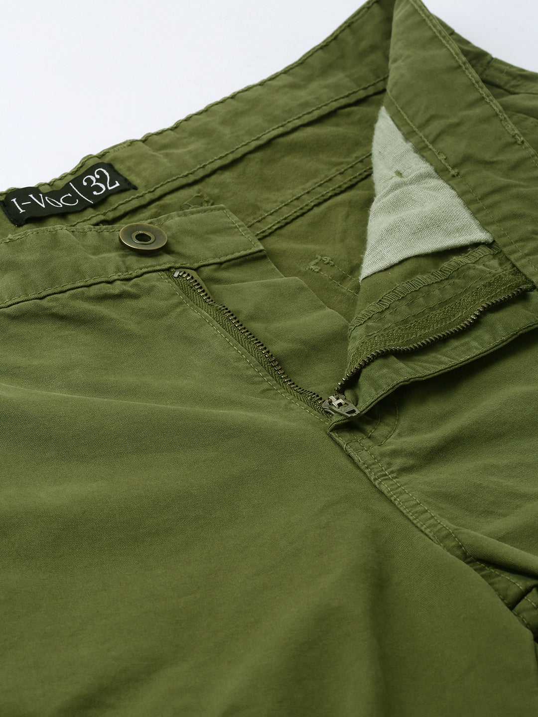 Solid Cargo Shorts