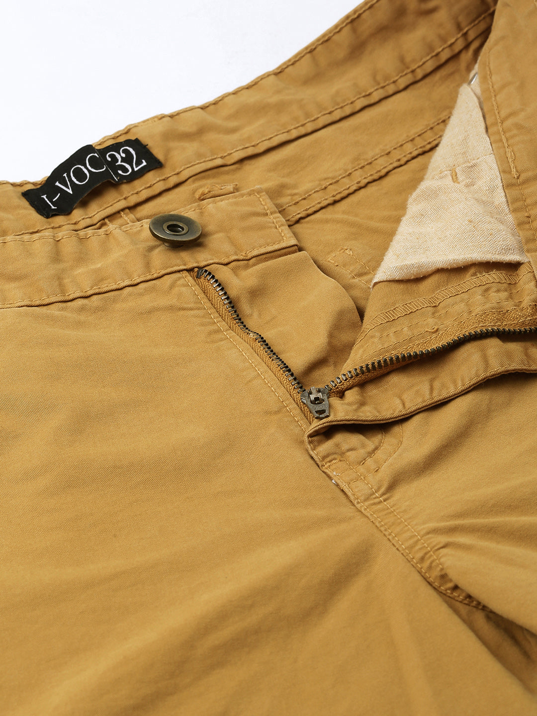 Solid Cargo Shorts