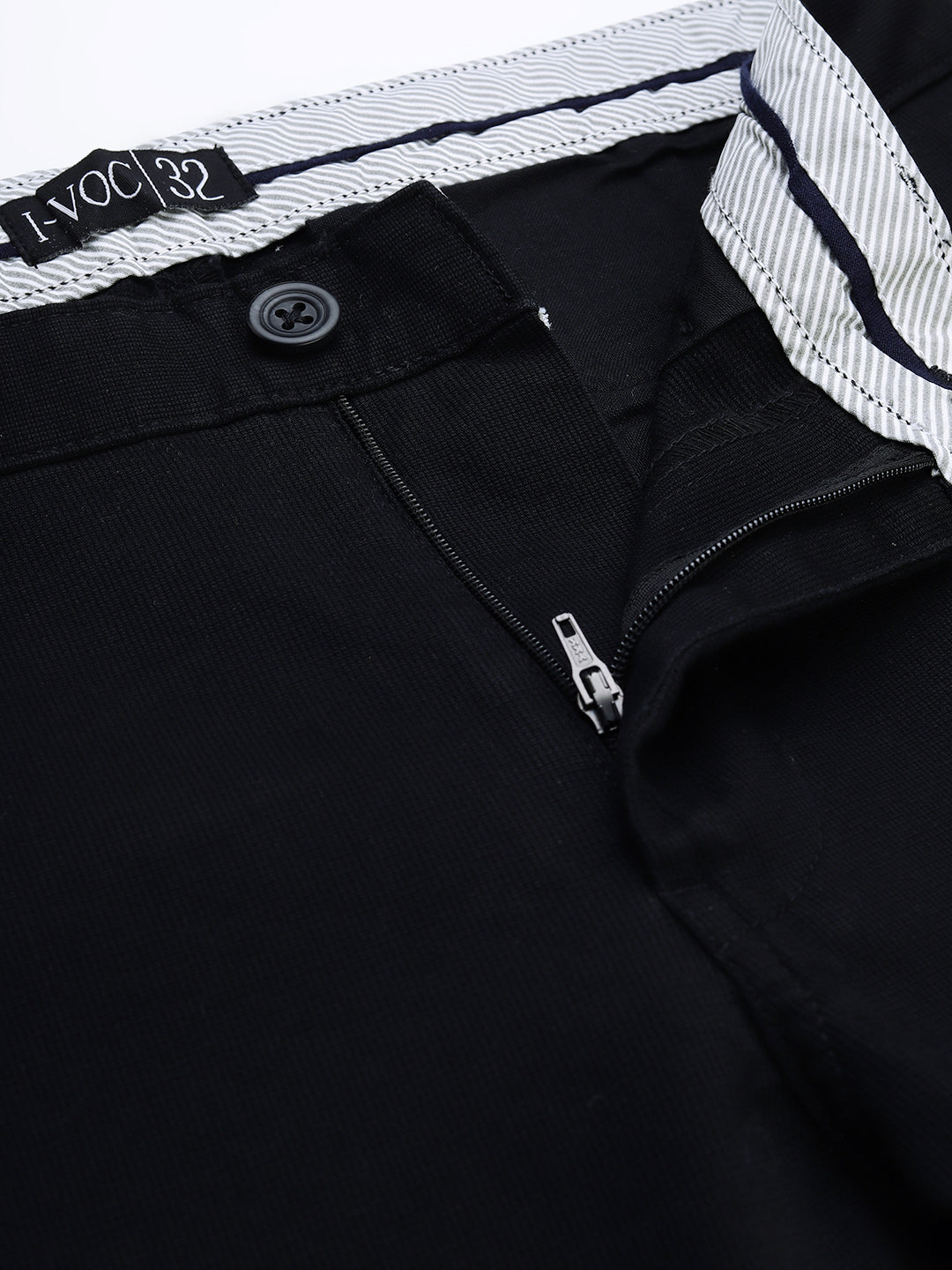 Solid Casual Trouser