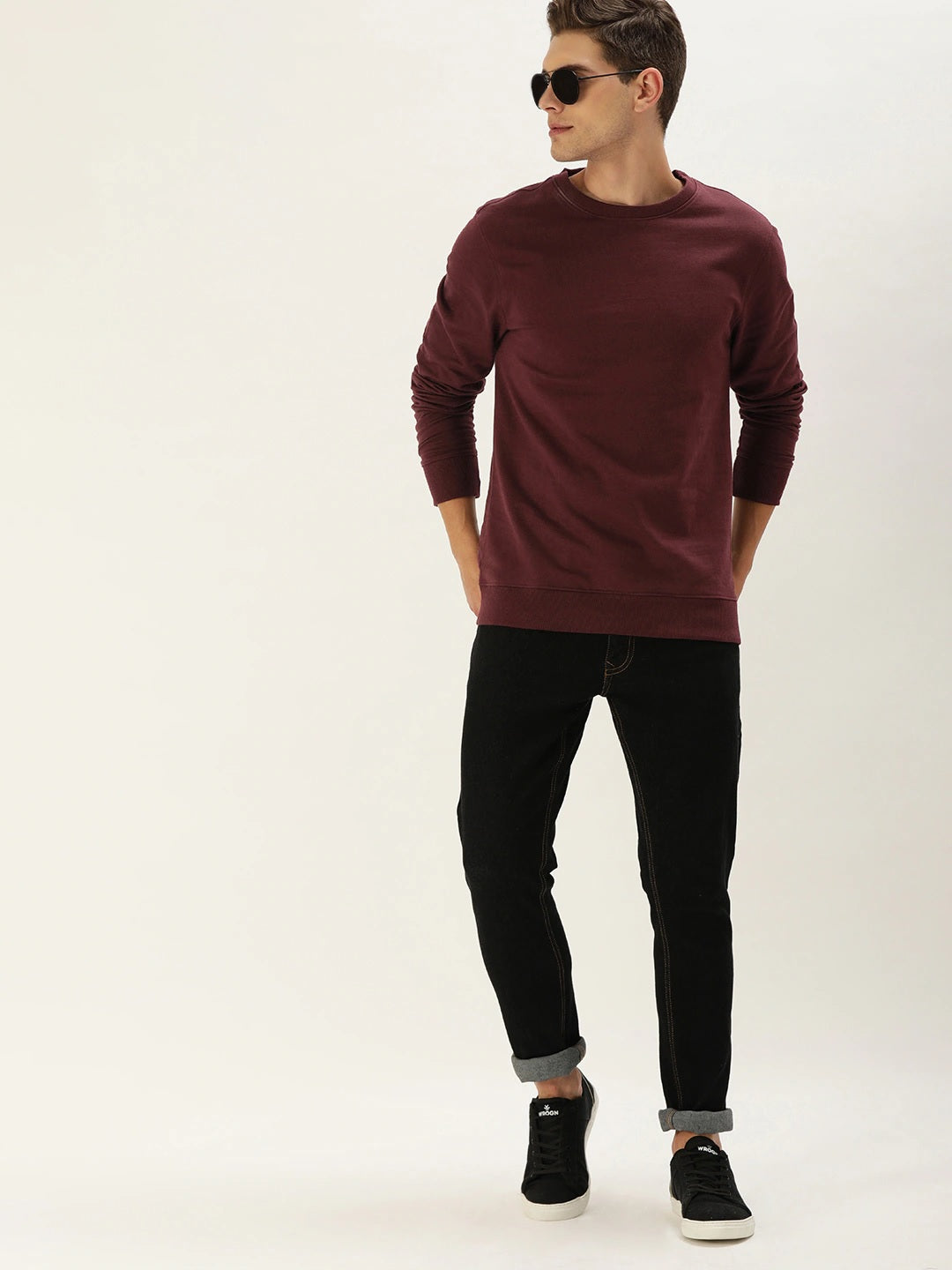 Solid Sweatshirt