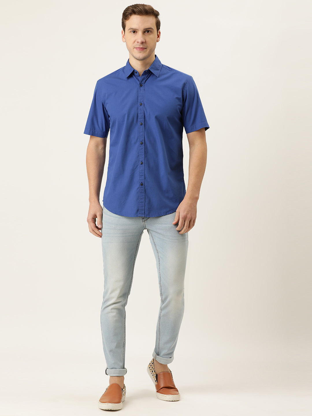 Solid Casual Shirt