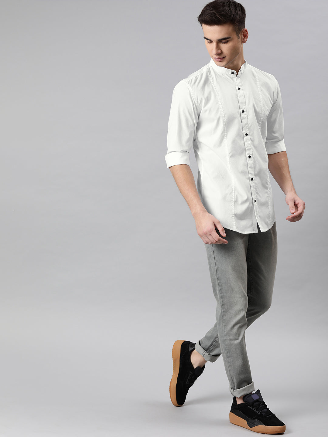 Solid Casual Shirt