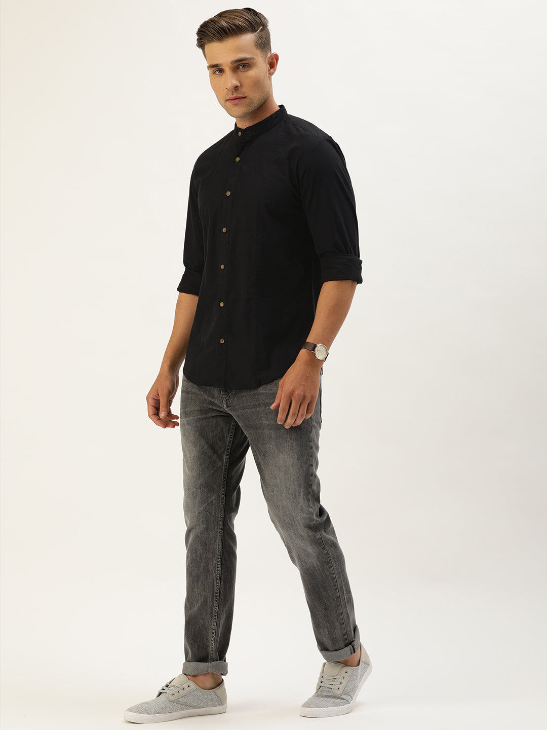 Solid Casual Shirt