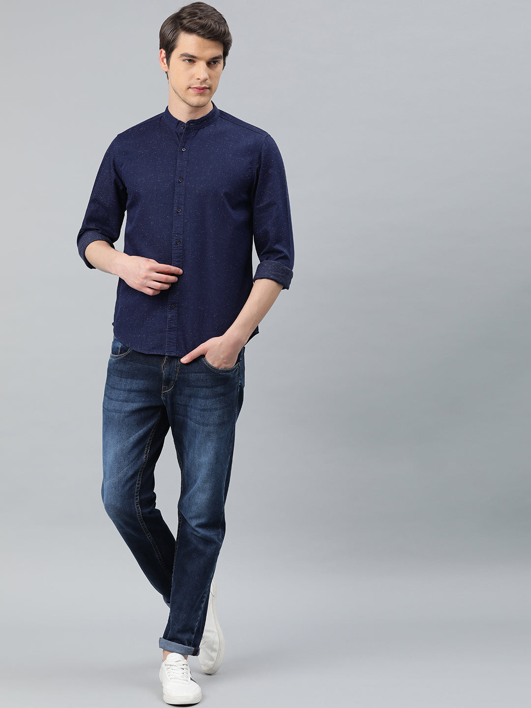 Solid Casual Shirt