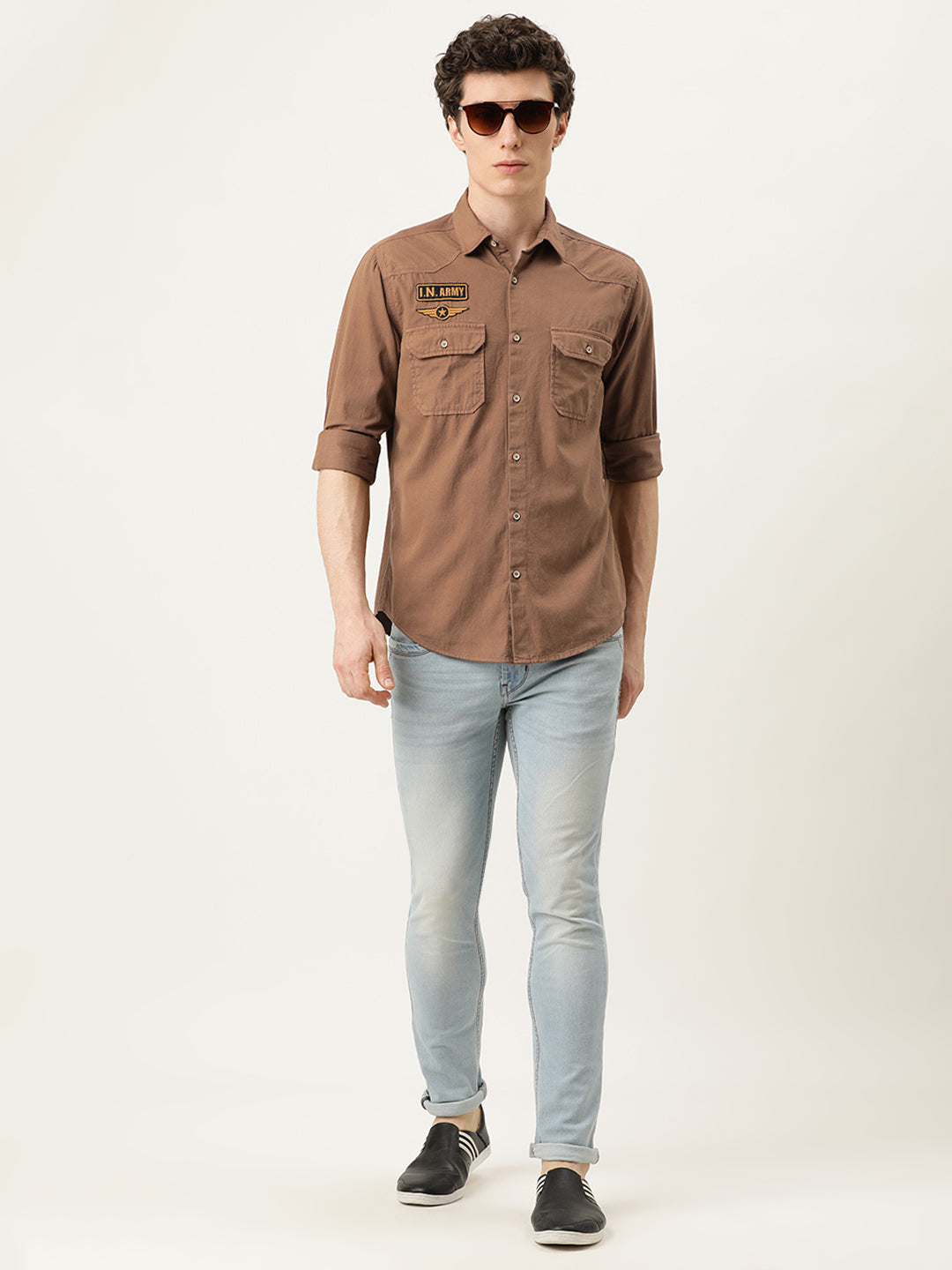 Solid Casual Shirt