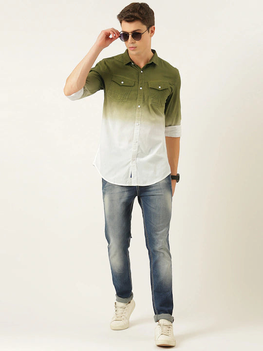 Ombre Tie & Dye Shirt