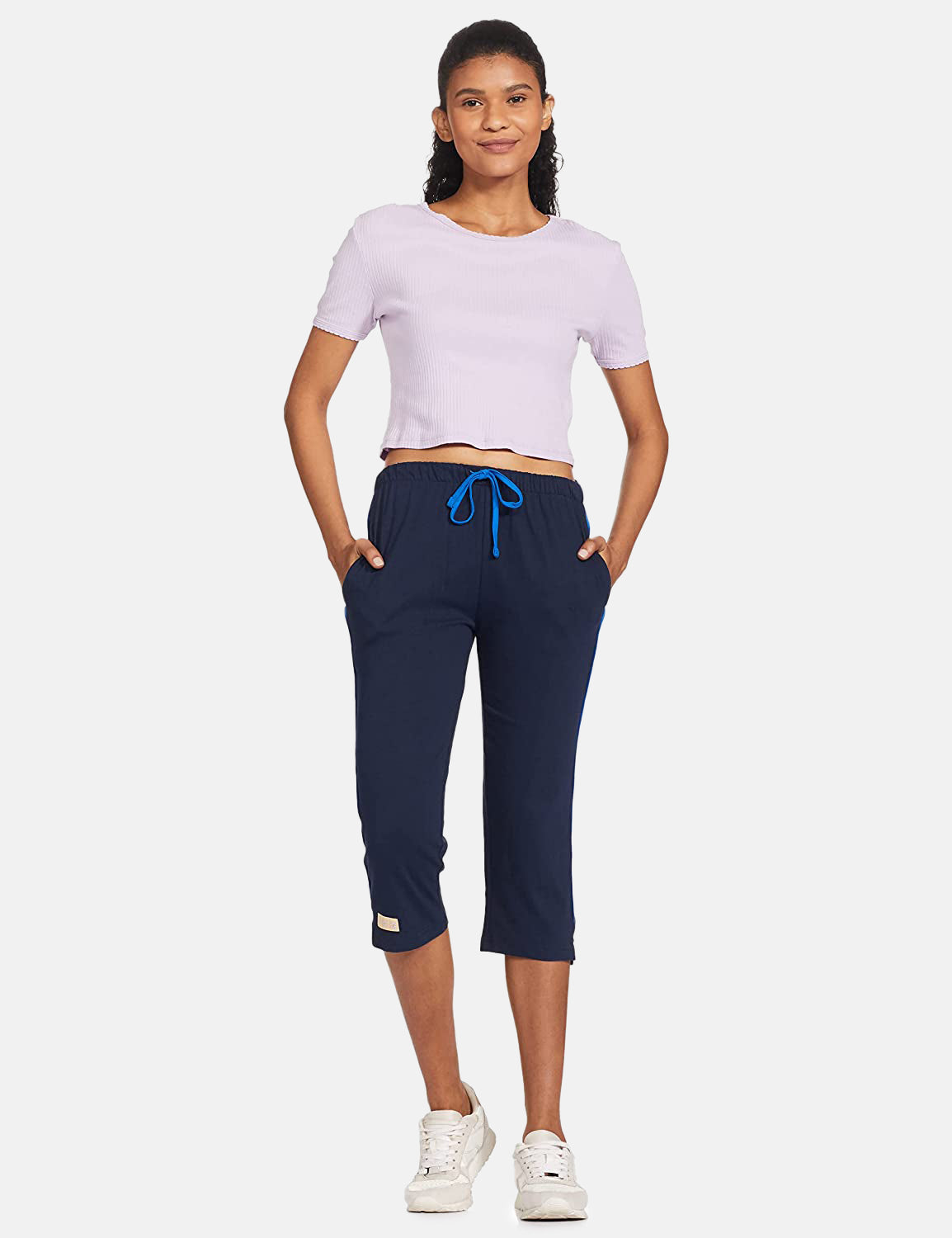 Solid Capris