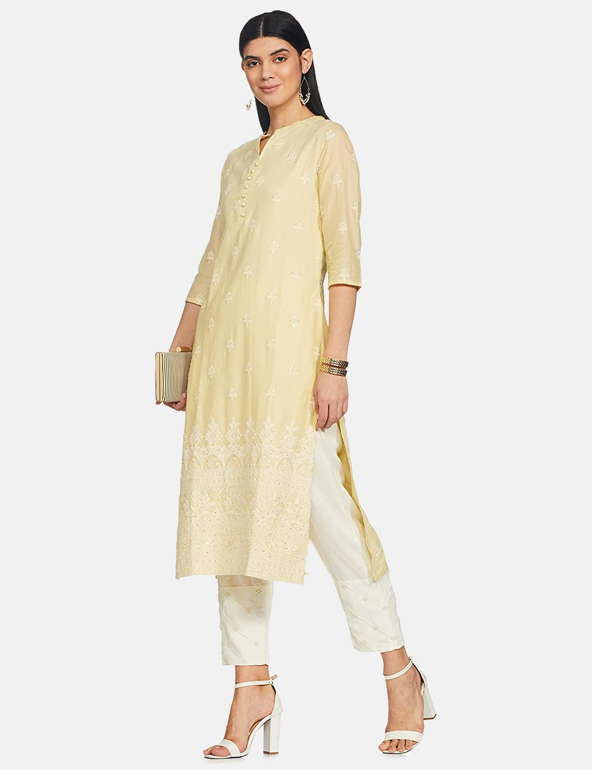 Embroidered Kurta Set