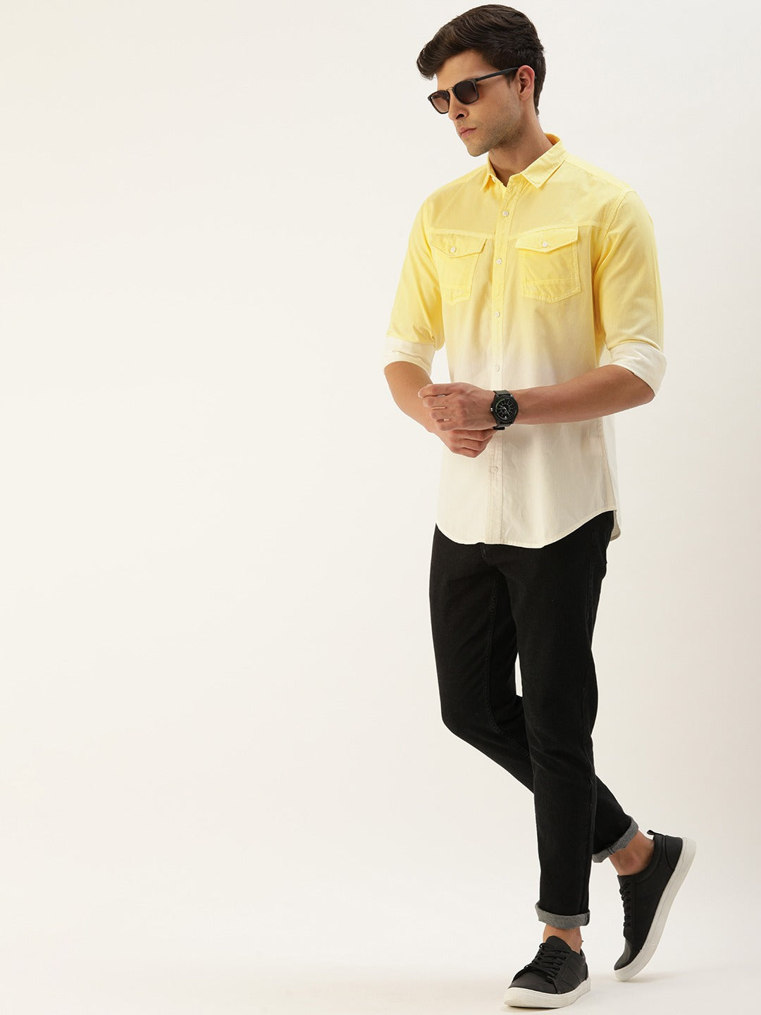 Ombre-Dyed Shirt