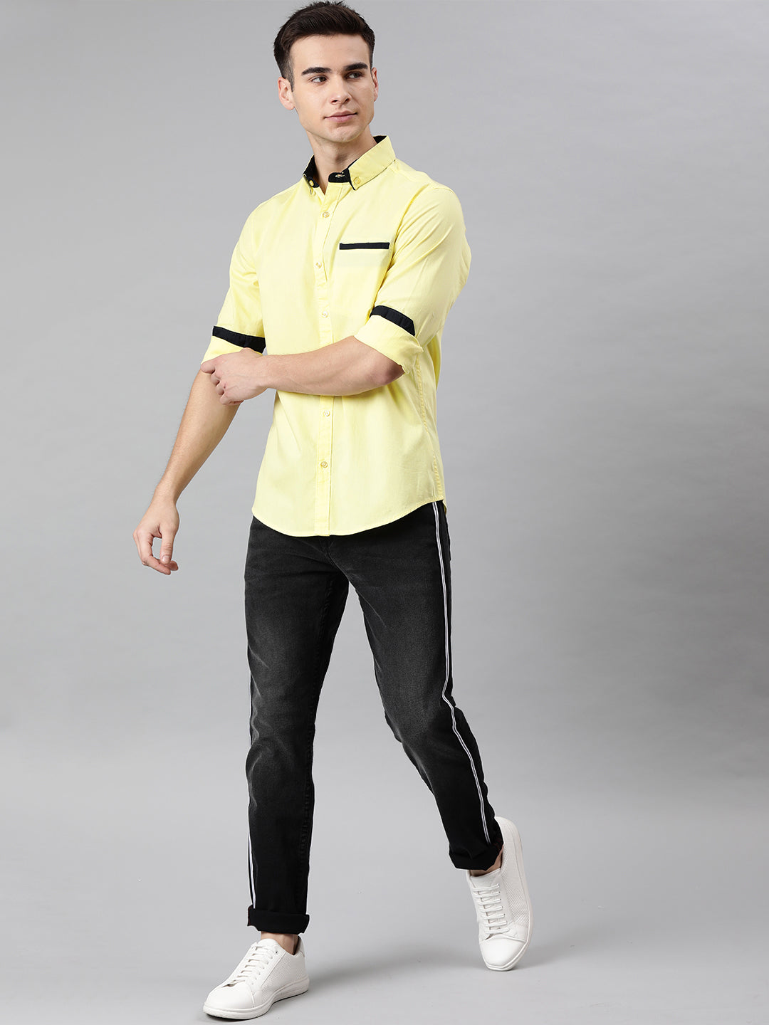 Solid Casual Shirt