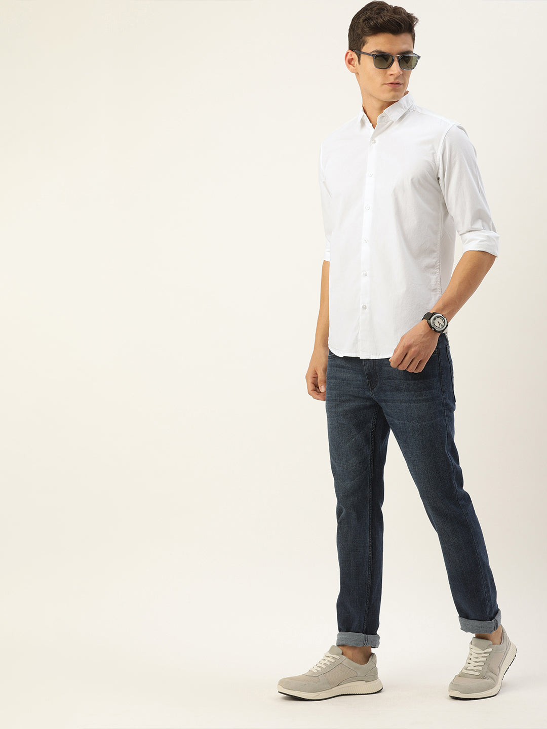 Solid Casual Shirt
