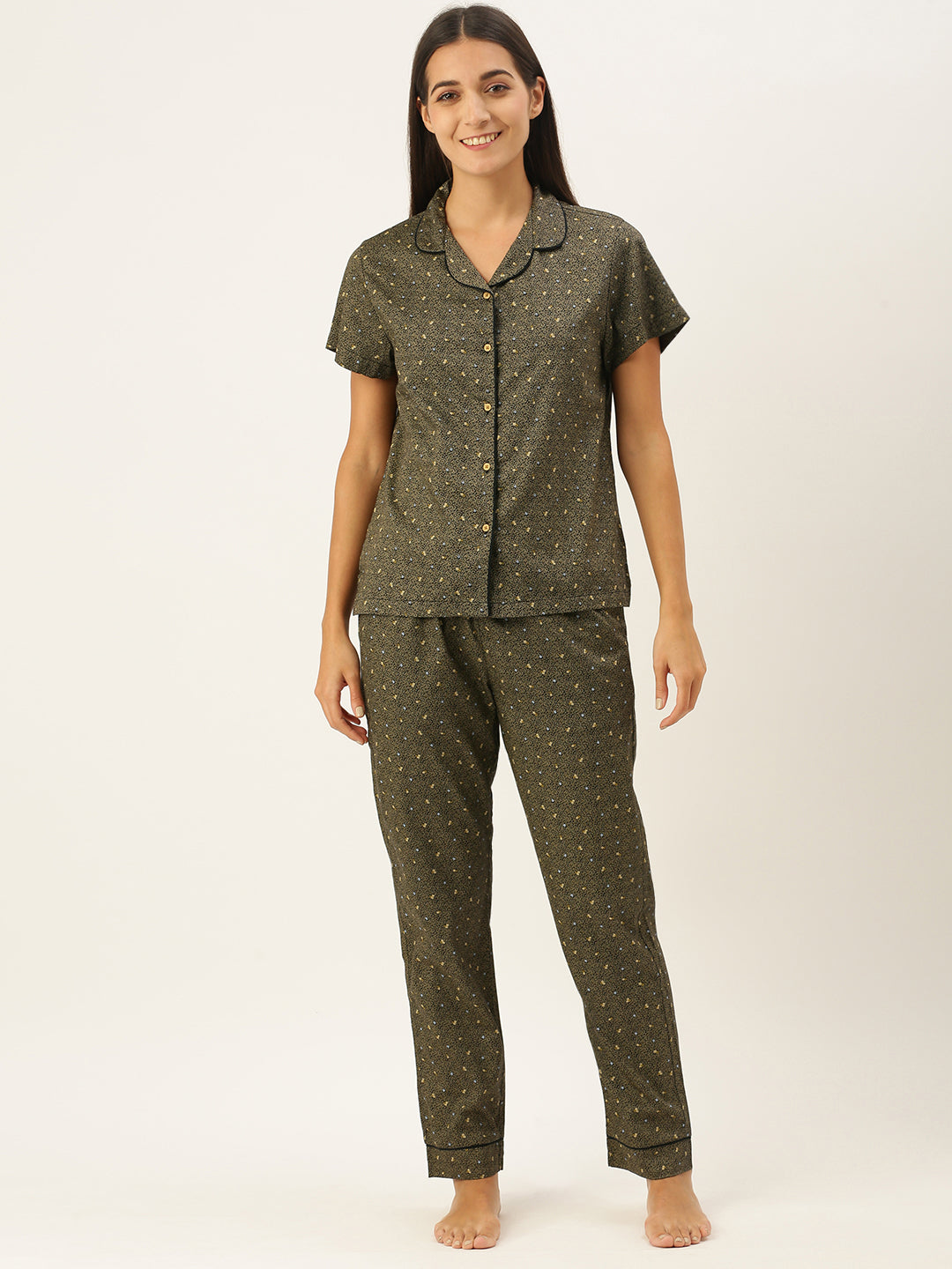 Printed Night Suit