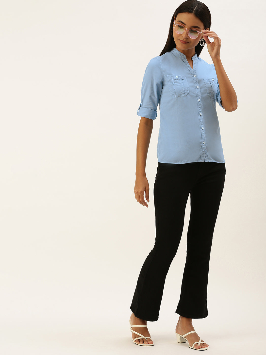 Solid Casual Shirt