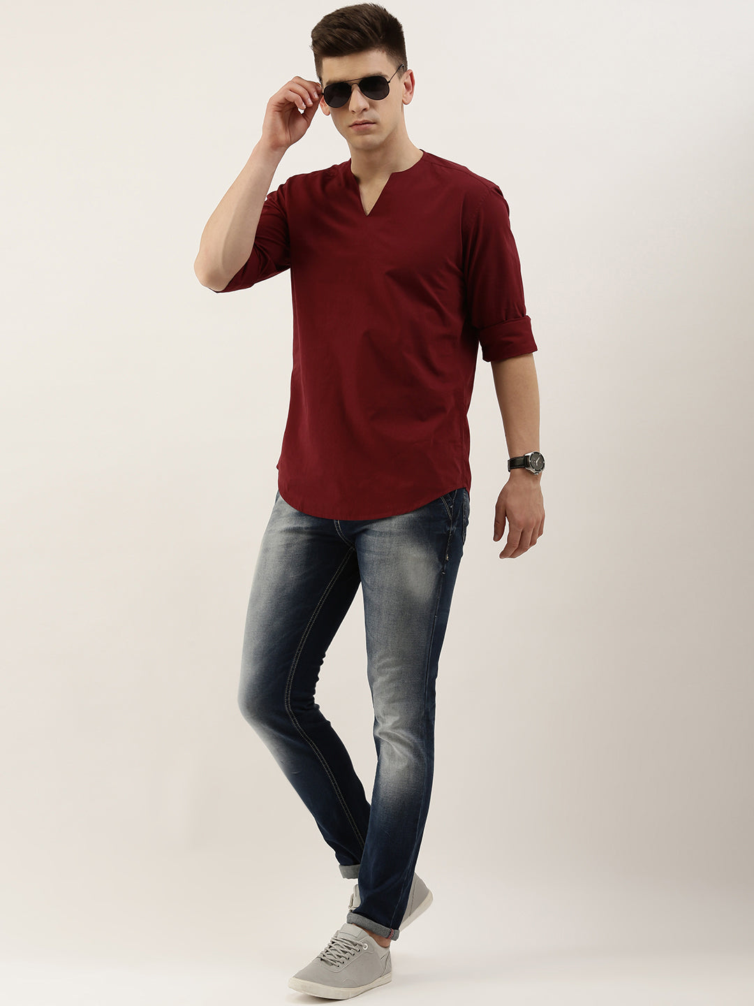 Solid Kurta