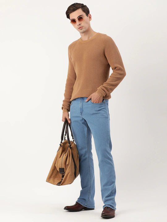 Bootcut Fit Trousers