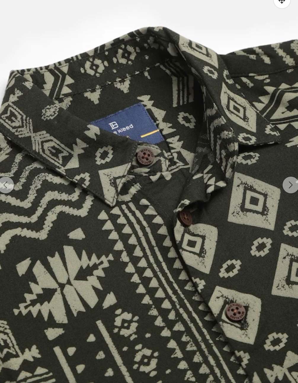 Printed Kids-Boys Shirt