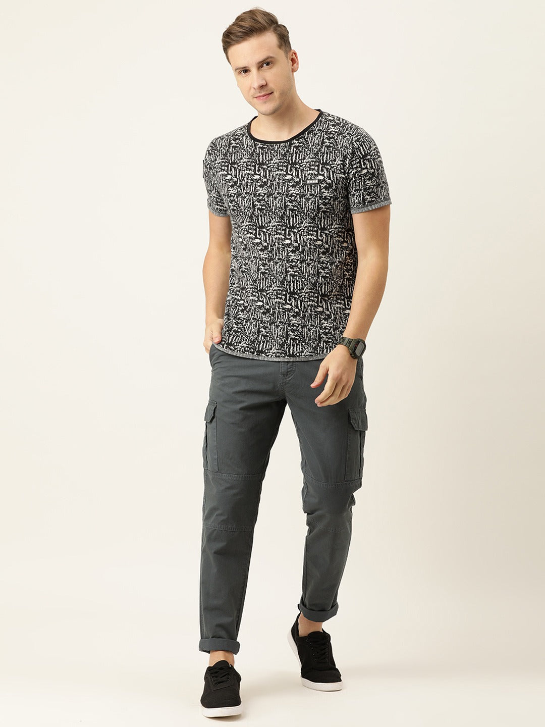Solid Cargo Trousers