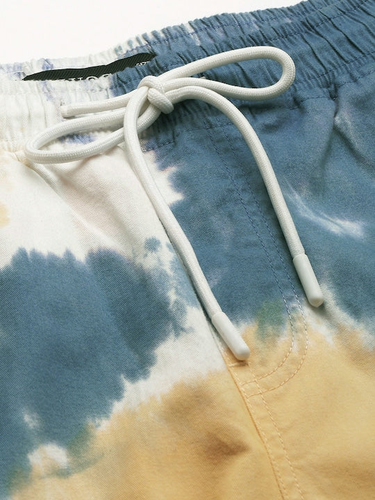 Tie and Dye Cargo Trouser