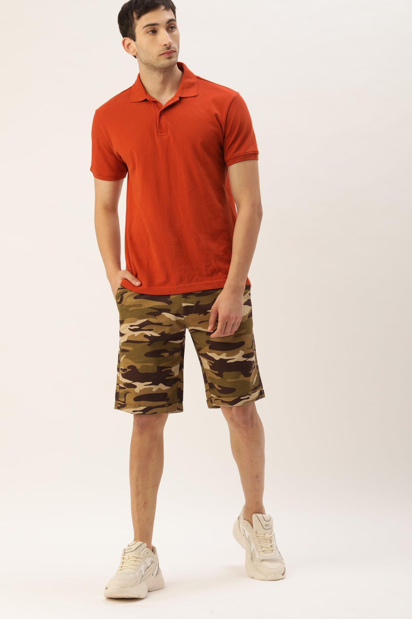 Printed Chino Shorts