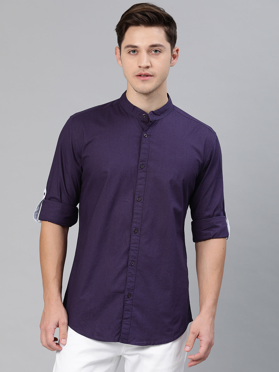 Solid Casual Shirt