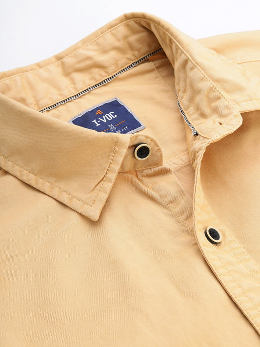 Solid Casual Shirt
