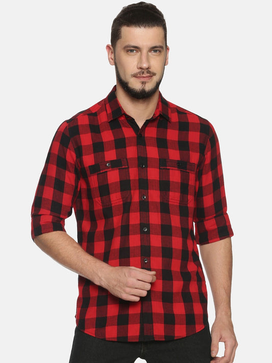 Checkered Casual Shirt