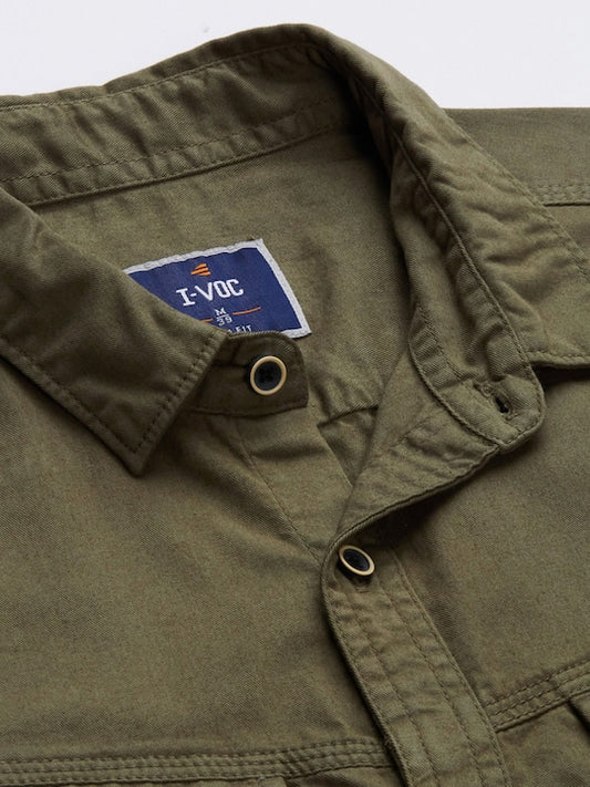 Solid Casual Shirt