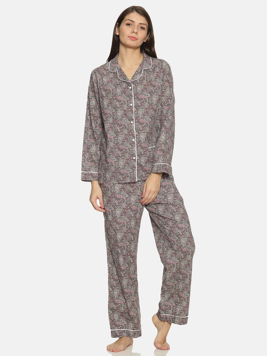 Printed Nightwear Set