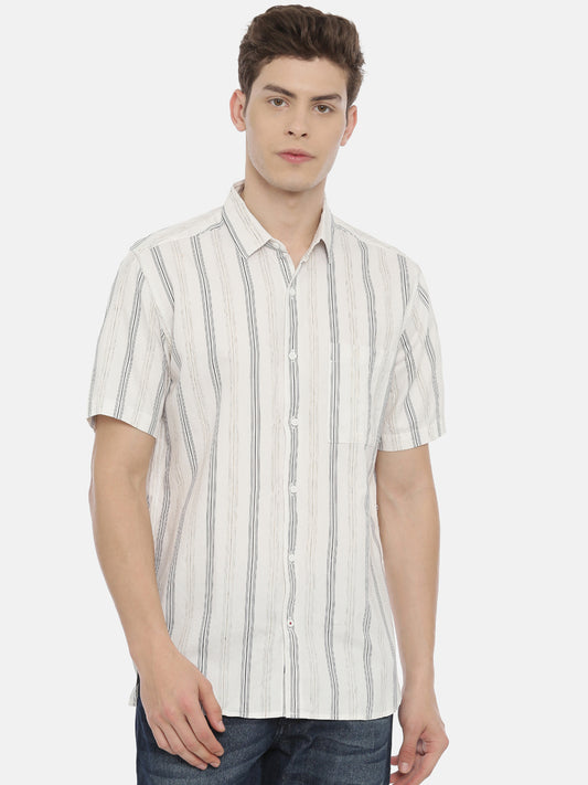 Striped Casual Shirt