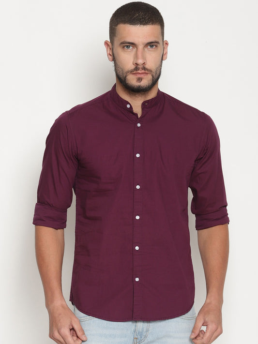 Solid Casual Shirt