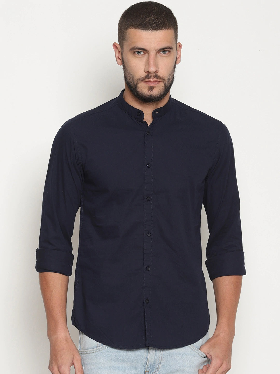 Solid Casual Shirt