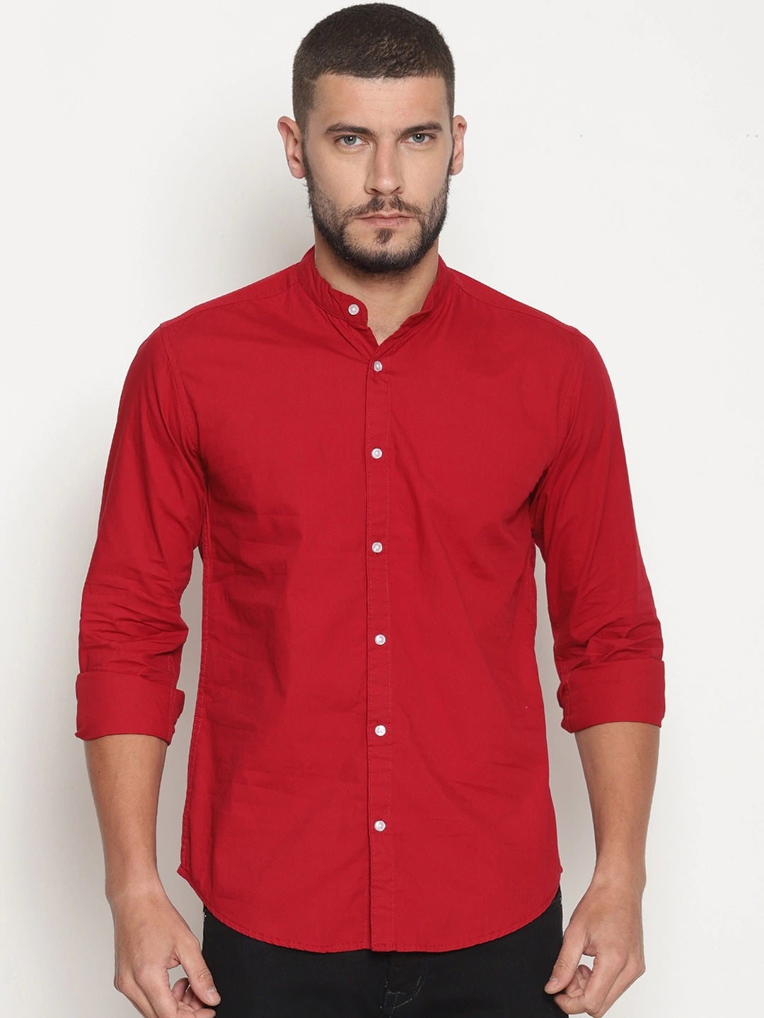 Solid Casual Shirt