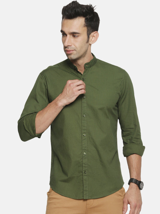 Solid Casual Shirt