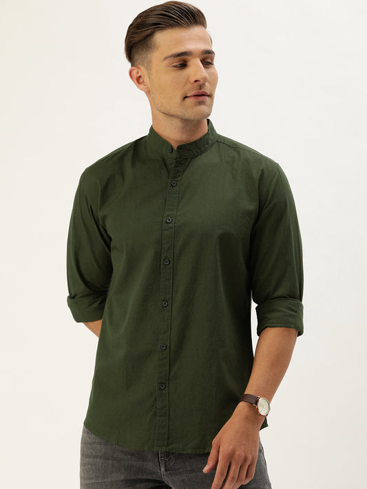 Solid Casual Shirt