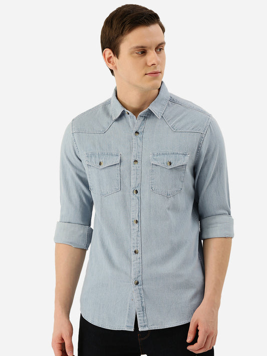 Denim Casual Shirt