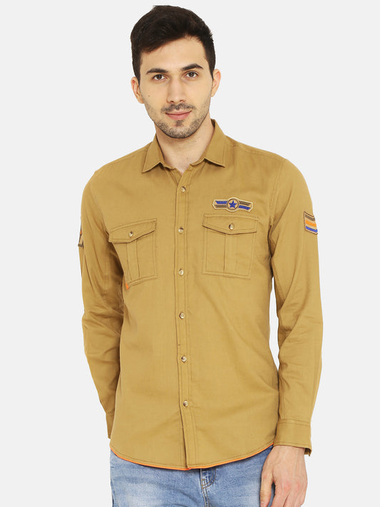 Solid Casual Shirt