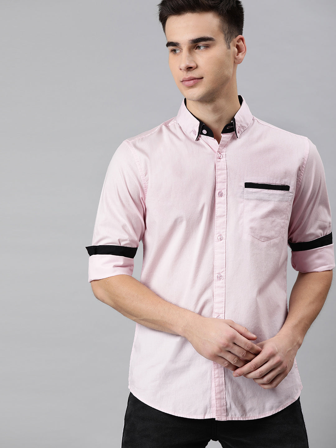 Solid Casual Shirt