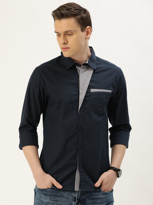 Solid Casual Shirt