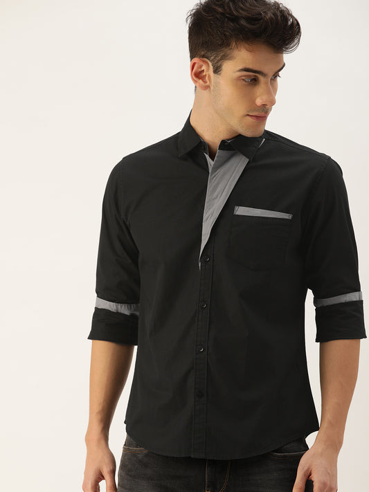 Solid Casual Shirt