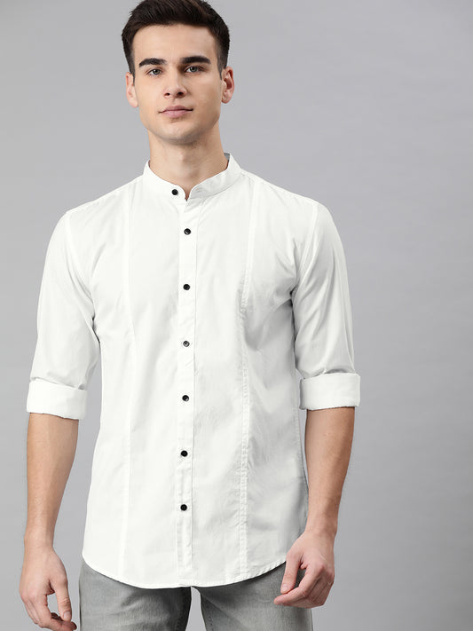 Solid Casual Shirt