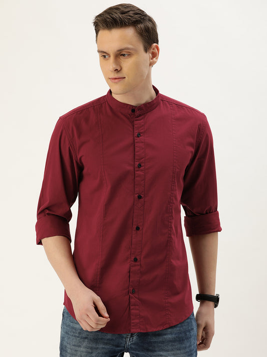 Solid Casual Shirt