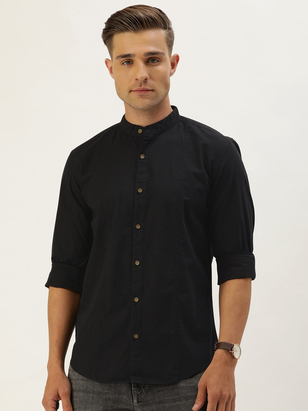 Solid Casual Shirt